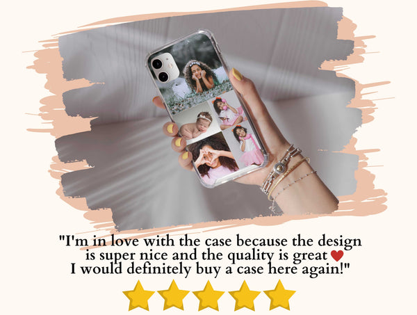 Personalized Photo Collage Phone Case – Custom Memory Gift