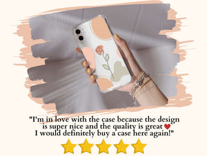 Modern Bloom – Floral Line Art Phone Case