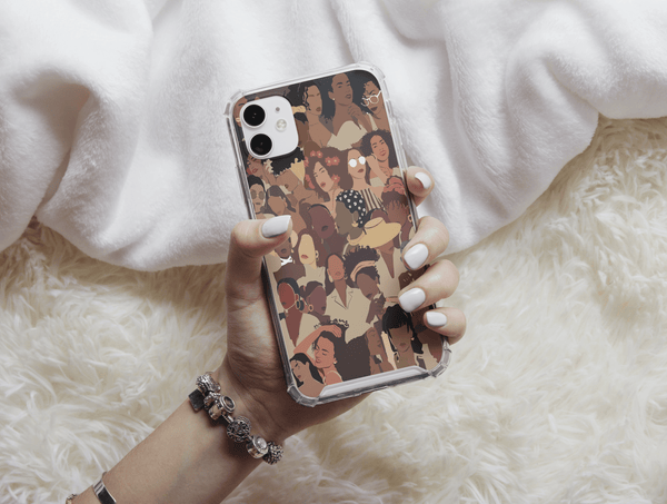 Black Women Phone Case – Stylish Art & Portrait Design