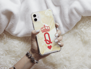 King And Queen Print Phone Case – Royal Couples