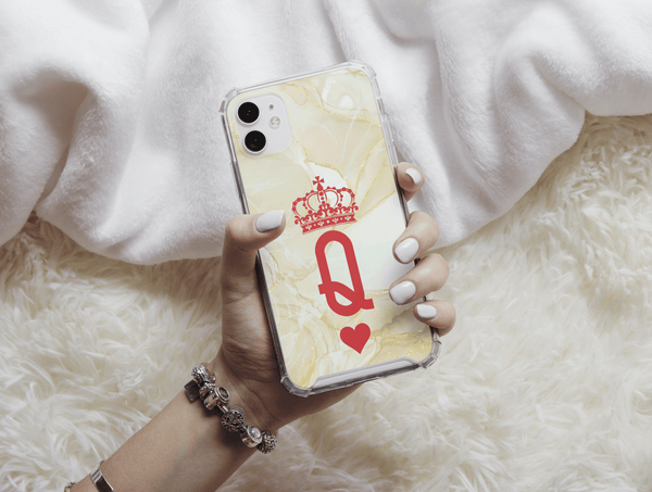 King And Queen Print Phone Case – Royal Couples