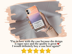 Your Favorite Song Phone Case – Personalized Music Memory Gift