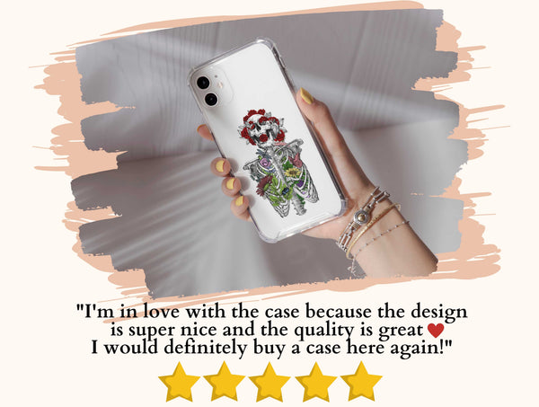 Skeleton Flower Art Phone Case – Gothic Lovers