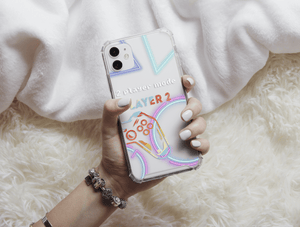 Forever In 2 Player Mode Phone Case – Matching Gamer Couple Case
