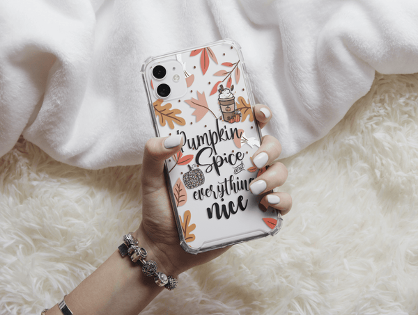 Pumpkin Spice & Everything Nice – Fall Phone Case