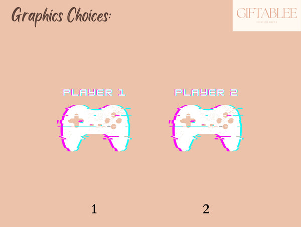 Video Game Phone Case – Player 1 & Player 2 Gamer Cover