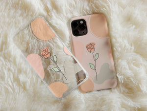 Modern Bloom – Floral Line Art Phone Case