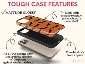 Spooky Bats Phone Case – Cute Bat Halloween Phone Cover