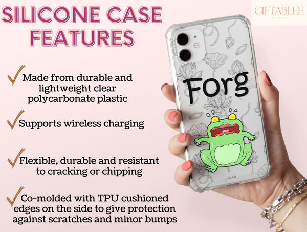 Funny Animal Phone Case – Custom Name Animal Lovers