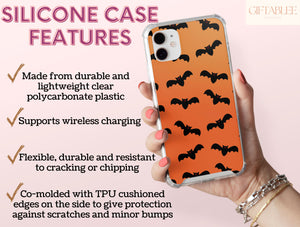 Spooky Bats Phone Case – Cute Bat Halloween Phone Cover