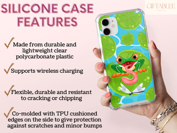Funny Frog Phone Case – Cute Frog Lovers
