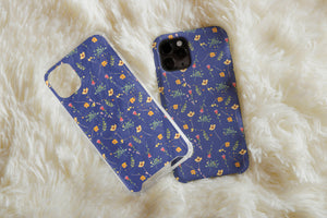 Colorful Wildflower Phone Case – Cottagecore Floral & Botanical Design