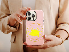 Be The Light Phone Case – Matthew 5:14 Christian Faith Design