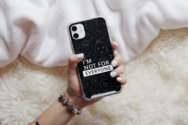Girl Quote Phone Case – Funny & Relatable Typography Design