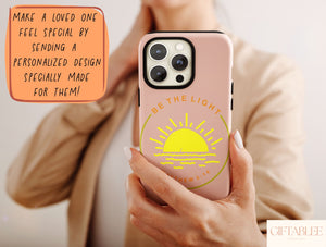 Be The Light Phone Case – Matthew 5:14 Christian Faith Design