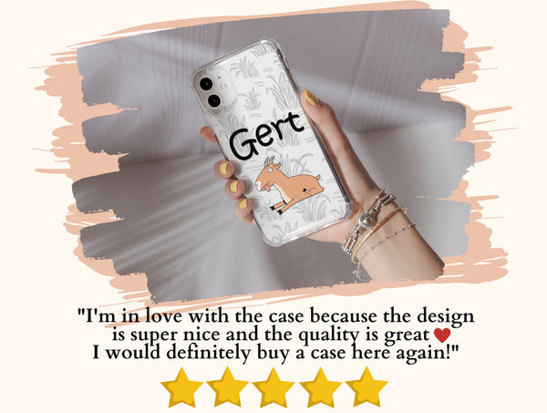 Funny Animal Phone Case – Custom Name Animal Lovers
