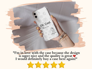 Girl Quote Phone Case – Funny & Relatable Typography Design