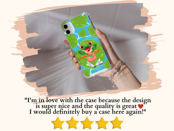 Funny Frog Phone Case – Cute Frog Lovers
