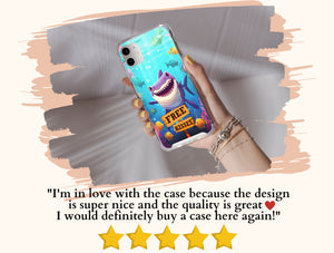 Shark Free Kiss Phone Case – Funny Ocean Lover Gift