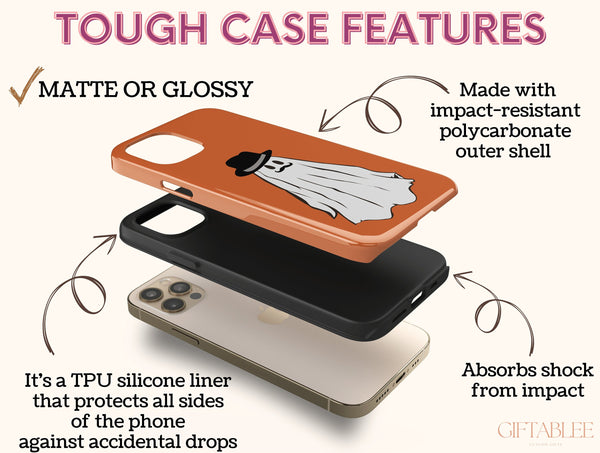 Ghost Halloween Phone Case – Cute Spooky Ghost Phone Case