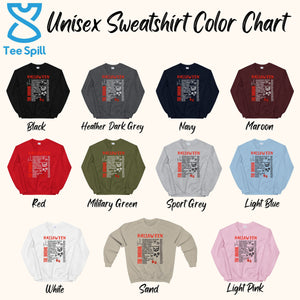 Horror Characters Sweatshirt – Vintage Halloween Horror Crewneck