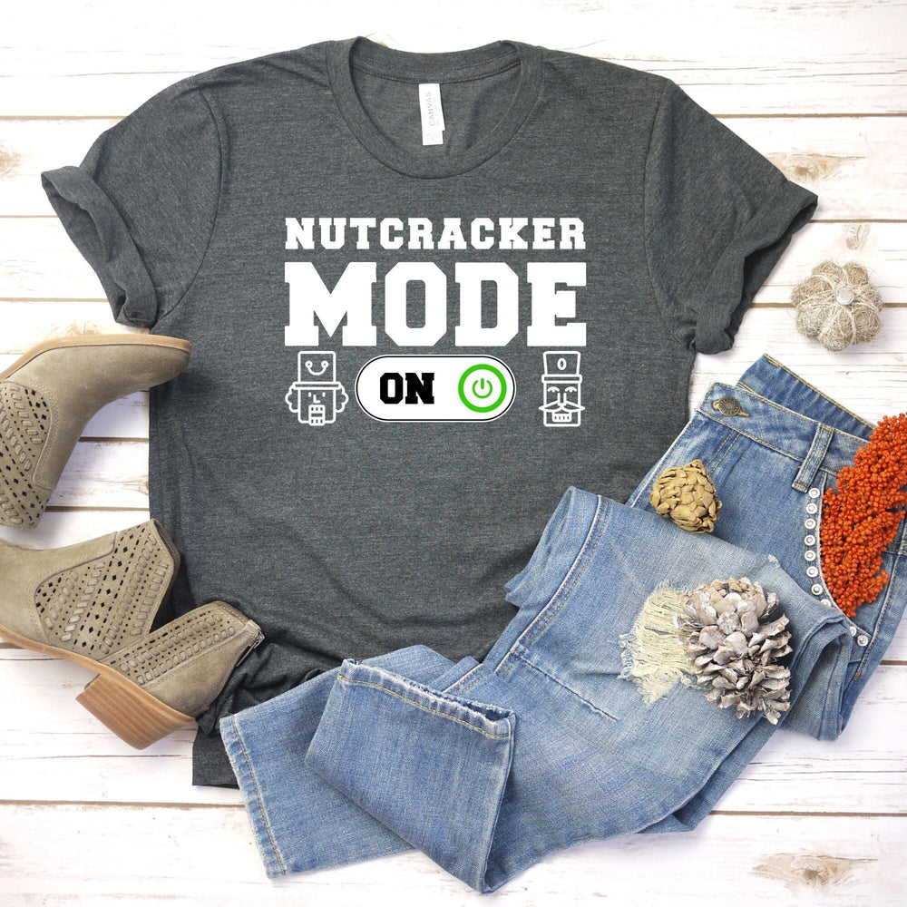 Mode On T-Shirt – Funny Nutcracker Christmas Graphic Tee
