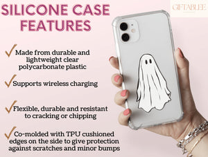 Ghost Halloween Phone Case – Cute Spooky Ghost Phone Case
