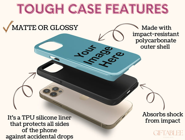 Your Image Here Phone Case – For Personalized Gifts