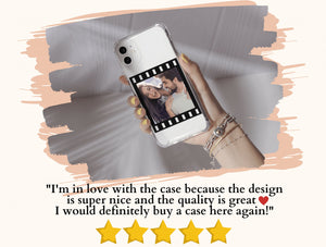 Personalized Photo Phone Case – Film Strip Memory Gift