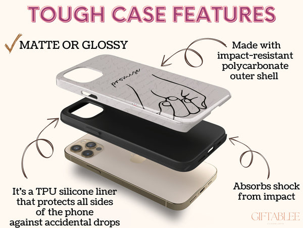 Couple Promise Phone Case – Matching Pinky Promise Design