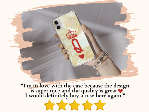 King And Queen Print Phone Case – Royal Couples
