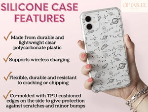 Stars And Planets Phone Case – Cute Celestial Space Design