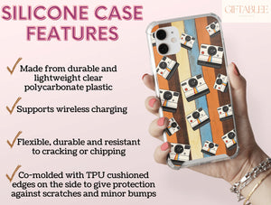 Polaroid Camera Phone Case – Retro Instant Camera Photography Phone Cover