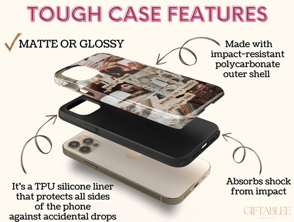 Bookworm Art Phone Case – For Avid Readers