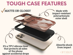 Black Girl Aesthetic Phone Case – Chic Artistic Style Cover