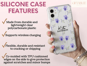 Birth Flower Print Phone Case – Flower Lovers