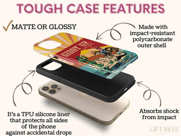 Giddy Up Cowgirl Phone Case – Western Lovers