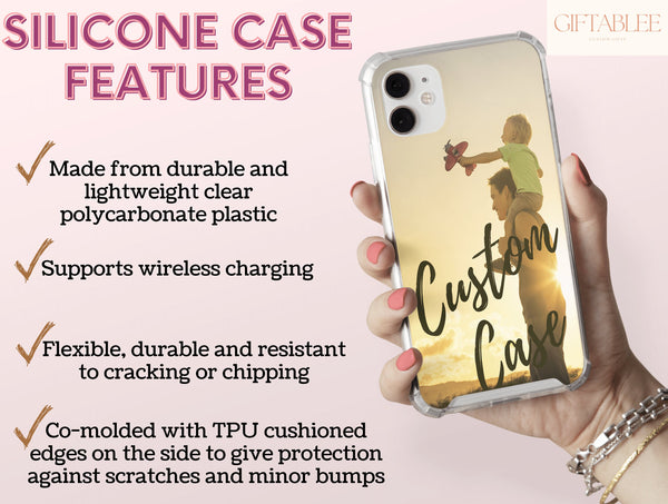 Custom Photo Phone Case – Personalized Picture & Text Cover