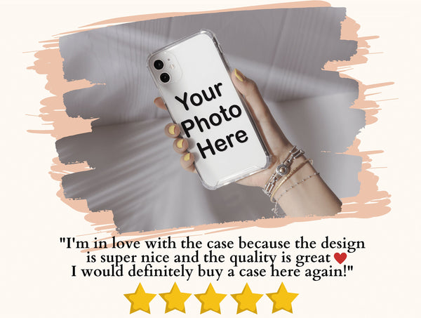 Your Photo Here Phone Case – Personalized Photo Gift