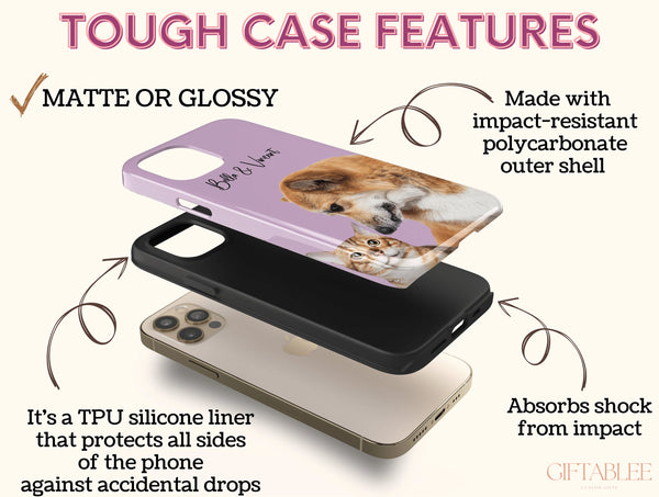 Your Pet Portrait Phone Case – For Pet Lovers