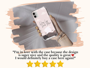 Worry Less Smile More Phone Case – Inspirational Mountain Landscape
