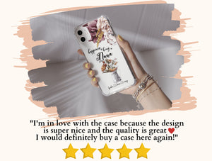 Happiness Is Being A Nana Phone Case – Floral Grandma Gift Phone Cover
