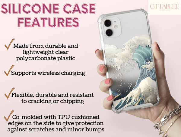 Kanagawa Wave Phone Case – Japanese Ocean Art