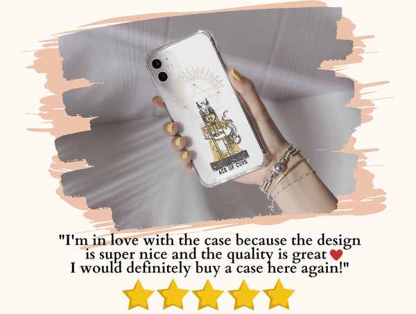 Ace Of Cups Phone Case – Mystical Tarot Art for Spiritual Souls