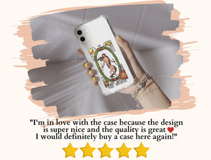 Pastel Tarot Phone Case – Vintage Tarot Card & Mystical Art Design
