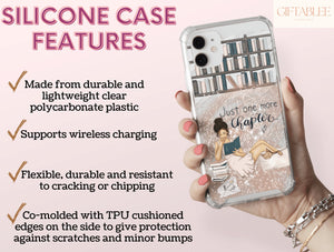 Just One More Chapter Phone Case – Book Lovers & Readers