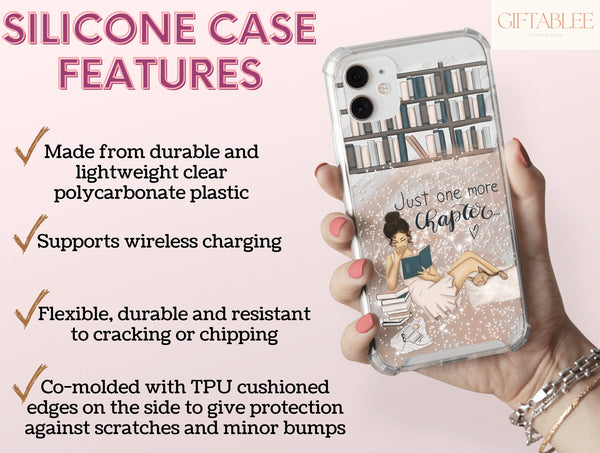 Just One More Chapter Phone Case – Book Lovers & Readers