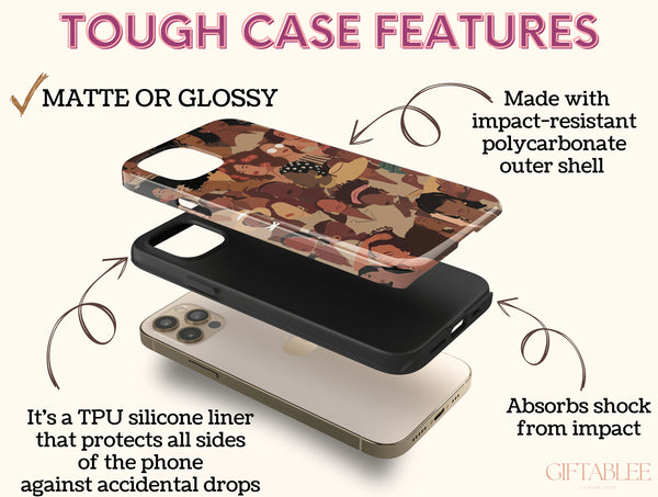 Black Women Phone Case – Stylish Art & Portrait Design