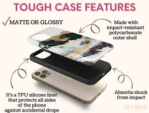 Mountain Abstract Print Phone Case – Nature Lovers