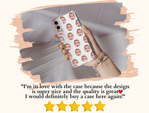 Baby Face Phone Case – Funny Personalized Photo Collage Gift
